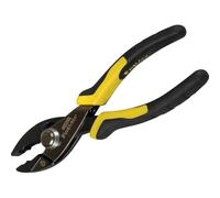 STANLEY 0-84-646 Pince 20 Cm - Gamme FATMAX - Mâchoires Renforcées - Forgée En Alliage - Poignées Bi Matière