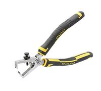 Stanley 0-89-873 max Steel Pince À Dénuder 160 mm Gamme Fatmax - Fabriqués en France - Vis de Réglage - Acier Trempé - Poignée Bi matière - Conforme Aux Normes DIN 5745 et NF E 73-102
