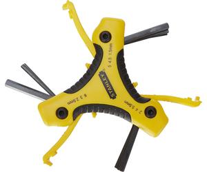 Stanley 0-95-935 Set 9 clés hexagonales (1,5-6mm)