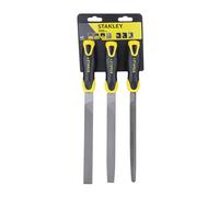 STANLEY 022464 File Set includes 1/2 Round/Flat/ 3 Square (3 Pieces)