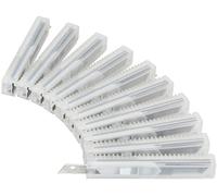 Stanley 1-11-300 Lames de cutter 9mm, 10 x 10 pcs