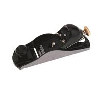 Stanley 1-12-220 Rabot à recaler 180mm - Largeur 40mm - Joues Rectifiées - Réglage manuel Simple et Rapide Via molette - Structure en métal Résistant Aux Chocs - AntiCorrosion - Semelle Usinée