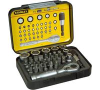 Coffret d'embouts de vissage 1/4" 25mm liquet - jeu de 39 pcs - gamme pro - STANLEY - 1-13-906