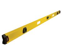 STANLEY 1-43-557 Niveau Profile-I-Beam 180 Cm Gamme FATMAX - Corps En Aluminium - Absorbeur De Chocs - Grande Fiole Centrale Plus Visible - Précision 0.5Mm/Mètre
