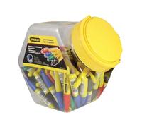STANLEY 1-47-329 Mini-marqueur pointe fine Container- Coloris aléatoire