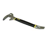 STANLEY 1-55-119 Gamme FATMAX Fubar Ii Marteau Multifonction - Arrache Clou - Levier Et Mâchoires De Serrage - Acier Carbone - Grip Texturé