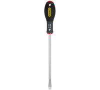 STANLEY 1-65-139 Tournevis Mécanicien 10 X 200 Mm - Gamme FATMAX - Fabriqués En France - Lame En Acier - Sablage De L'Empreinte - Poignée Soft Grip - Liaison Quasi Incassable - Anticorrosion