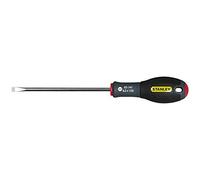STANLEY 1-65-141 Tournevis Mécanicien 6,5X150Mm - Gamme FATMAX - Fabriqués En France - Lame En Acier - Sablage De L'Empreinte - Poignée Soft Grip - Liaison Quasi Incassable -Anticorrosion