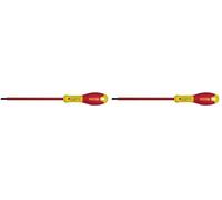 Stanley 1-65-410 - Tournevis Électricien Gamme FatMax Isolé 1000 V 2.5X50Mm - Fabriqués En France - Lame En Acier - Revêtement Polyamide Anticorrosion - Poignée Soft Grip - Liaison Quasi Incassable