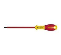 STANLEY 1-65-410 - Tournevis Électricien Gamme FATMAX Isolé 1000 V 2.5X50Mm - Fabriqués En France - Lame En Acier - Revêtement Polyamide Anticorrosion - Poignée Soft Grip - Liaison Quasi Incassable