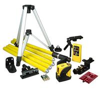 Stanley 1-77-121 Cl2xti Kit Niveau Laser Croix Automatique - Faisceau Rouge - Gamme Fatmax - Portée Jusqu'À 50 m avec Cellule de Détection (Fournie) - Livré avec 6 Accessoires et Piles