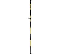 STANLEY 1-77-184 Extension Pour Niveau Laser Cl90 - Conception Très Robuste En Aluminium - 4 Sections Vissable Et Une Section Télescopique - Support Coulissant Filetage 5/8"