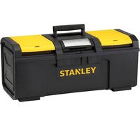Stanley 1-79-218 Boîte à outils 60 cm Ouverture 1 main - système touchlab - structure robuste - large capacité de rangement - porte outils amovible - poignée antidérapante Multicolore
