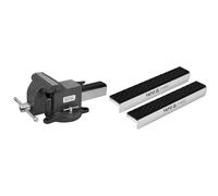 Stanley 1-83-068 Etau d'etabli grande resistance en fonte 150mm & Yato TOOLS Argent 150 mm