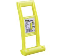 Stanley 1-93-301 Poignée De Transport Inclinée Pour Cloison - En Plastique Longue Durée De 355Mm Pour Une Portée Supérieure - Corps Synthétique Léger Et Résistant - Ergonomique