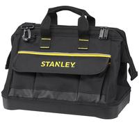 STANLEY 1-96-183 Sac À Outils en Tissu 600 x 600 deniers - multi-Compartiments - Sangle Bandoulière avec Renfort Au Niveau de l'Épaule - Conception Rigide - Dimensions (en cm): 44,7 x 27,5 x 23,5