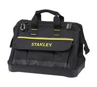 STANLEY 1-96-183 Sac À Outils en Tissu 600 x 600 deniers - multi-Compartiments - Sangle Bandoulière avec Renfort Au Niveau de l'Épaule - Conception Rigide - Dimensions (en cm): 44,7 x 27,5 x 23,5