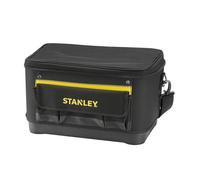 STANLEY 1-96-193 Rangement d'Outils Sac À Outils Rigide pour Un maintien du Volume - 44.7 x 26.2 x 25.1 cm - Base Rigide Résistante À l'Eau - multi Compartiments - Sangle Bandoulière