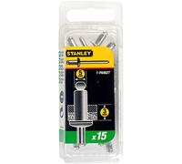 Stanley Rivet en aluminium 1-PAA62T 5 mm x 3 Boîte 15 pièces