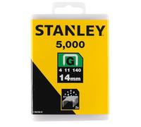 Stanley 1-TRA709-5T Lot de 5 000 agrafes robustes de type G 14 mm Jaune