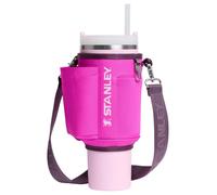 STANLEY 10-21102-0007 - Gourde isotherme "All-Day Quencher" de 1180 ml, couleur violette "Blossom", avec bandoulière