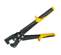 STANLEY 15-273 Pince À Sertir Profilés 0,6 mm Fabriquée en France - Sertissage Permanent de Cadres métalliques en U - Poignée Confortable - Utilisation Une main - Acier Robuste