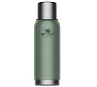 Stanley 1913 Adventure Thermos 1L - Hammertone Green | Maintient la Température 24h (Chaud/Froid) - Bouteille Isotherme - Sans BPA - Termosse Cafe Chaud - Gourde Inox