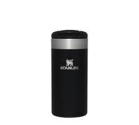 STANLEY 1913 Aerolight Transit Mug Isotherme 0.35L - Black Metallic | Café - 4 Heures Chaud - 6 Heures Froid - Couvercle Étanche et Blocable - Thermos - Lavable au Lave-Vaisselle