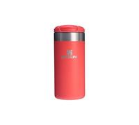 STANLEY 1913 Aerolight Transit Mug Isotherme Café 0.35L - 4 Heures Chaud - 6 Heures Froid - Couvercle Étanche et Blocable - Thermos - Lavable au Lave-Vaisselle - Hot Coral