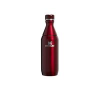 Stanley 1913 All Day Slim Gourde Isotherme 0.35L - Garnet Shine | Froid Pendant 3 Heures - Glacé Pendant 9 Heures - Acier Inoxydable Recyclé Sans BPA - Étanche - Bouteille D’Eau Compacte