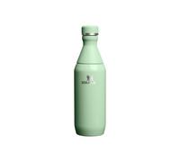 Stanley 1913 All Day Slim Gourde Isotherme 0.35L - Pistachio | Froid Pendant 3 Heures - Glacé Pendant 9 Heures - Acier Inoxydable Recyclé Sans BPA - Étanche - Bouteille D’Eau Compacte