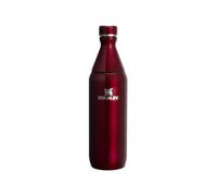 Stanley 1913 All Day Slim Gourde Isotherme 0.6L - Garnet Shine | Froid Pendant 6 Heures - Glacé Pendant 11 Heures - Acier Inoxydable Recyclé Sans BPA - Étanche - Bouteille D'Eau Compacte