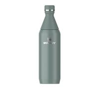STANLEY 1913 All Day Slim Gourde Isotherme 0.6L - Shale | Froid Pendant 6 Heures - Glacé Pendant 11 Heures - Acier Inoxydable Recyclé Sans BPA - Étanche - Bouteille D'Eau Compacte