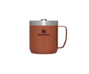 STANLEY 1913 Classic Legendary Camp Mug Isotherme 0.35L - Garde 1.5 Heures à Chaud - 3 Heures à Froid - Lavable au Lave-Vaisselle - Sans BPA - Thermos Café - Gobelet Cafe - Tasse Isotherme - Clay