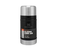 STANLEY Classic Legendary Food Jar 0.7L - Thermos Alimentaire Chaud a 15h - Lavable au Lave-Vaisselle - Acier Inoxydable - Sans BPA - Lunch Box Isotherme - Matt Black