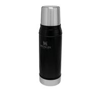 Stanley 1913 – Bouteille isotherme Classic 0,75 L – Acier inoxydable, 20h chaud/froid – Noir mat