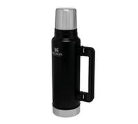 Stanley Classic Legendary Thermos 1.4L - Maintient la Température 40h (Chaud/Froid) - Bouteille Isotherme - Sans BPA - Gourde Isotherme en Acier Inoxydable - Gourde Inox - Matt Black