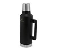 Stanley 1913 Classic Legendary Thermos 2.3L - Maintient la Température 48h (Chaud/Froid) - Bouteille Isotherme - Sans BPA - Gourde Isotherme en Acier Inoxydable - Gourde Inox - Matte Black Pebble
