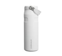 Stanley 1913 Flip Straw Gourde Isotherme 0.7L - Frost | Avec Paille - 10 Heures Froide - 2 Jours Glacée - Acier Inoxydable - Sans BPA - Etanche - Lavable Au Lave-Vaisselle - Thermos