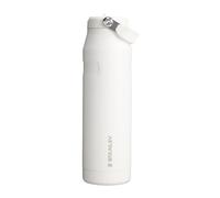 STANLEY 1913 Flip Straw Gourde Isotherme 1.06L - Frost | Avec Paille - 15 Heures Froide - 3 Jours Glacée - Acier Inoxydable - Sans BPA - Etanche - Lavable Au Lave-Vaisselle - Thermos