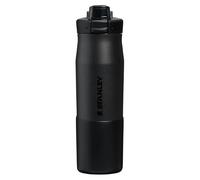 Stanley 1913 Gourde Vitalize Tempo 0.71L - Black 2.0 | Garde au froid 12 h - Glacé pendant 30 h - Sans BPA - Étanche - Compatible lave-vaisselle - Base en silicone amovible