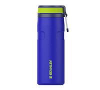 Stanley 1913 IceFlowBottle Twist Flip 0.47L - Cobalt Chartreuse | 12 Heures Froid - 3 Jours Glacé - Lavable Au Lave-Vaisselle - Acier Inoxydable Recyclé - Sans BPA - Isolation Sous Vide