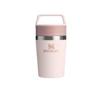 STANLEY 1913 Mug Isotherme Cafe To-Go 0.23L - Rose Quartz | 3 Heures Chaud - 4 Heures Froid - Étanche et Compact - Thermos Café avec Poignée - Lavable au Lave-Vaisselle