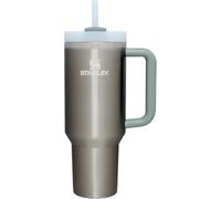 Stanley 1913 Quencher H2.0 FlowState Trinkbecher 1.18L - Stainless Steel | H2.0 FlowState - Froid Pendant 11 Heures - Glacé Pendant 48 Heures - Thermos Lavable au Lave-Vaisselle - Gourde Inox Sans BPA