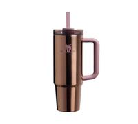 Stanley 1913 Quencher Mug Isotherme avec Paille 0.89L - Polished Rose Gold | H2.0 FlowState - Froid Pendant 9 Heures - Glacé Pendant 40 Heures - Thermos Lavable au Lave-Vaisselle - Gourde Inox Sans BPA
