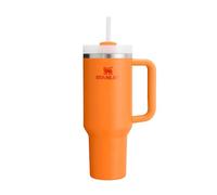 Stanley 1913 Quencher Mug Isotherme avec Paille 1.2L - Goldenrod Coral | H2.0 FlowState - Froid Pendant 11 Heures - Glacé Pendant 48 Heures - Thermos Lavable au Lave-Vaisselle - Gourde Inox Sans BPA