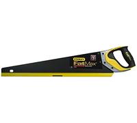 STANLEY 2-20-528 Scie Egoïne L.380 Mm - Gamme FATMAX - Fabriquée En France - Denture Jet Cut 7 Dents - Lame En Acier - Longévité Accrue - Traitement Blade Armor - Poigné Tri-Matière