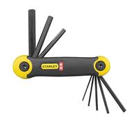 Stanley 2-69-264 Clé Mâle Jeu De 8 Pièces - Acier Au Silicium Plus Résistant - Conformes Aux Normes Iso 2936 Et Din 911