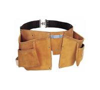 Stanley 2-93-200 Ceinture porte-outils double en cuir - Marron clair
