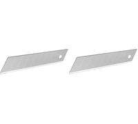 STANLEY 3-11-718 Lame Cutter Stan.18Mm Gamme FATMAX - Traitement Induction Pour Plus De Résistance - Lame À 8 Éléments Sécables (Lot de 2)